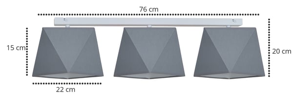 Lofthængende lampe lysekrone loftsdiamant LED