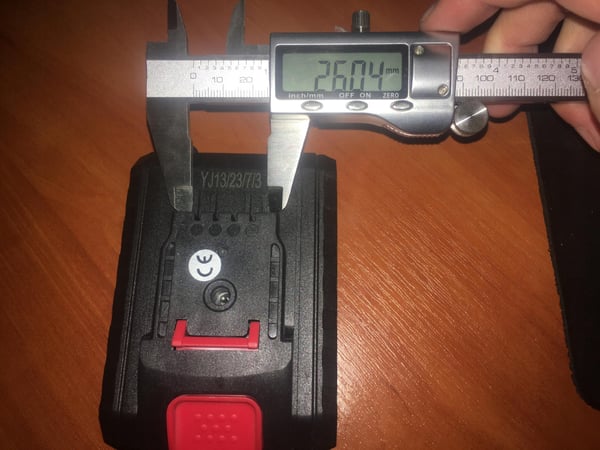 Batteri 1,5 Ah 21 V Animal PRO-serien MAX litiumkraft 5 sektioner