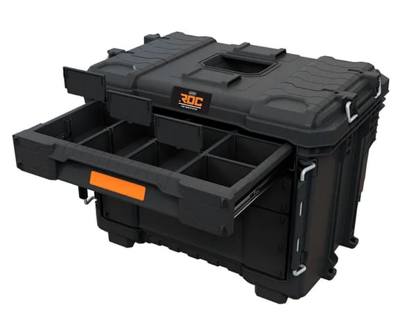 KETER ROC PRO GEAR 2.0 VÆRKTØJSKASSE - 3 SKUFFER - KT 63 9400