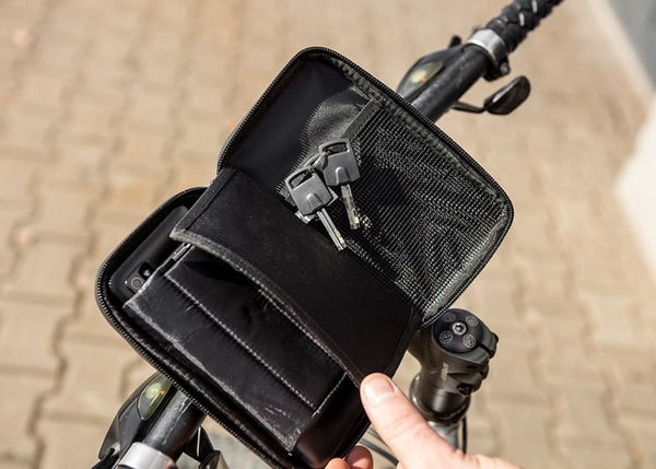 MOBILTELEFONHOLDER TIL CYKEL, ALUMINIUM - T N91-001