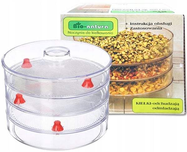 Bio-natura groddare, groddbehållare