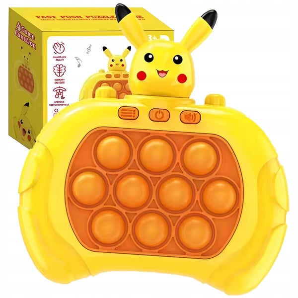 Pop It cykelspil reflexer sensorisk lys lyd Pikachu