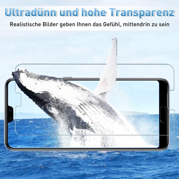 Hærdet glas til Huawei P20 Pro 2 stk.