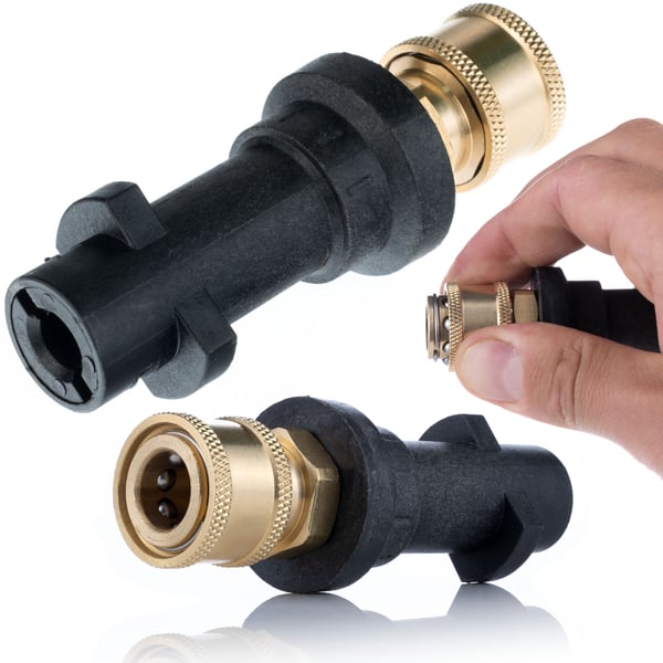 Kärcher adapter bajonettfattning 1/4" snabbkoppling K2 K3 K4 K5 K6 K7