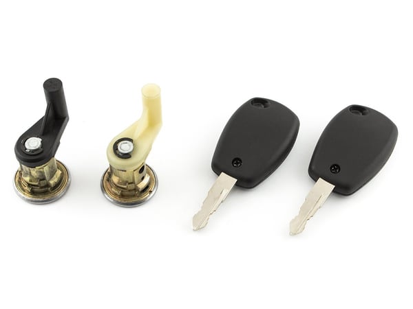 Dacia Duster låsinsatser framdörr 2-delat set