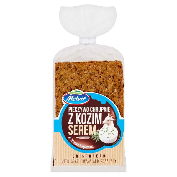 Melvit ruisnäkkileipä vuohenjuustolla ja rosmariinilla 130 g