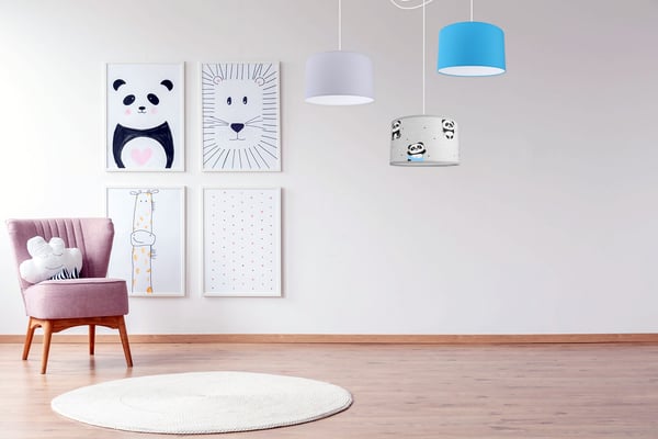 LOFT BØRNES LOFTSLAMPE, SPIDER LAMPESKÆRM