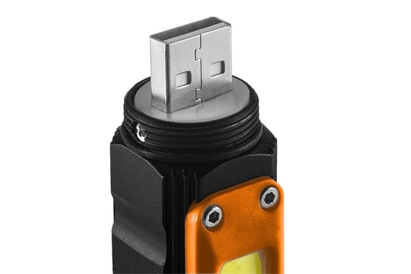 USB-UPPLADDNINGSBAR FICKLAMPA 300 LM 2-I-1 CREE XPE + COB LED - T N99-034