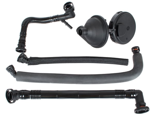 BMW 5 E60 03-10 M52 / M54 olieudskiller + slanger KPL