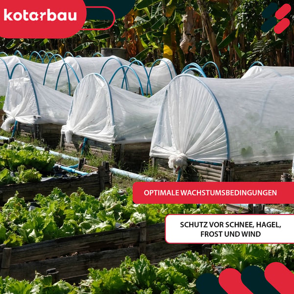 Kotarbau® Talvisuoja Agrotekstiili Valkoinen 50 G/M2 1,6 X 10 M