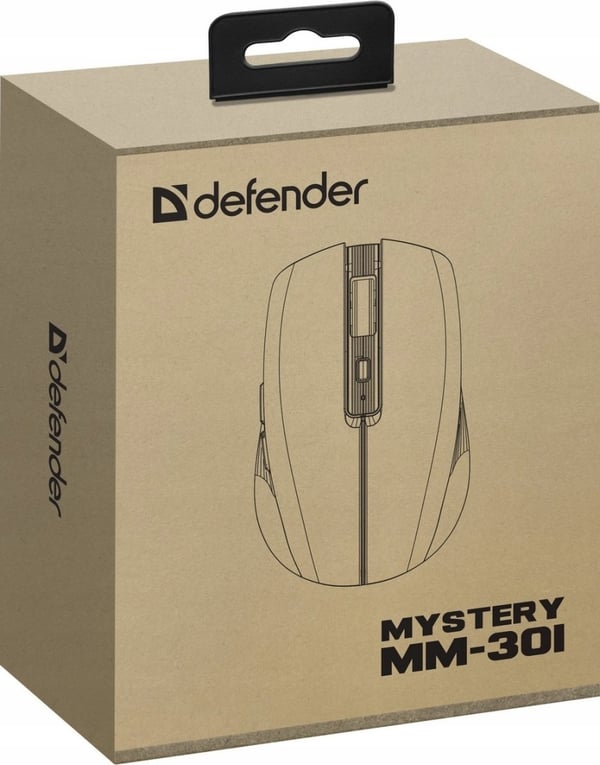 Langaton hiiri Defender mystery MM-301 optinen 1600dpi 2.4 GHz + Bluetooth violetti ladattava ei-klikkaava hiljainen
