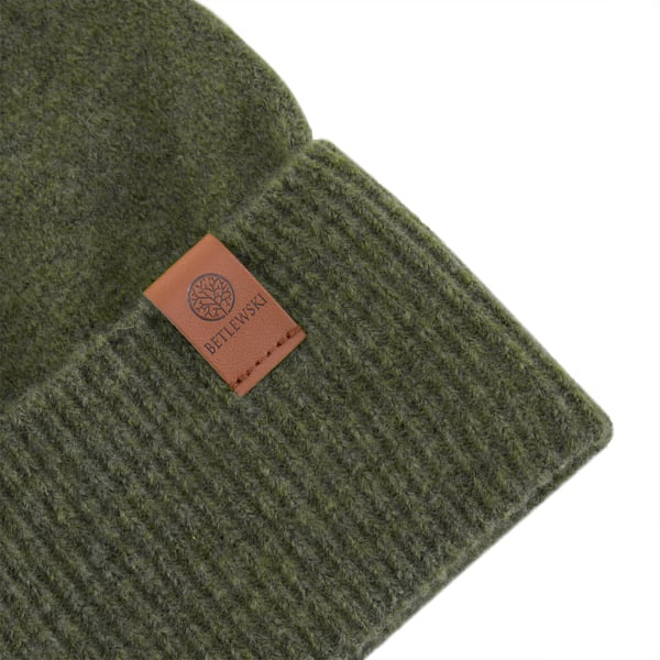 BCD-BK-02 Olive dammössa med vikbar passform vinter