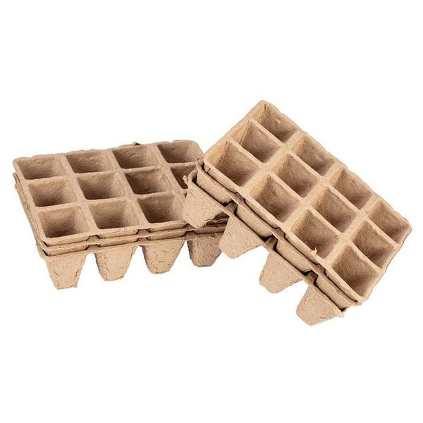 TORVPLANTOR (3*4 HÅL) 16*12*4,5 CM, 5 ST - T 15G465