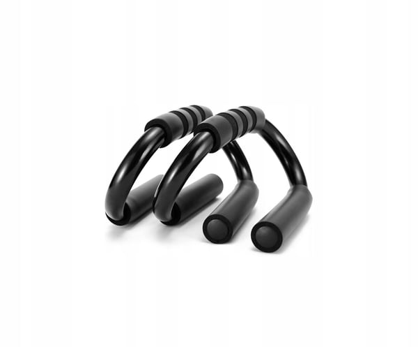 Push-up-tukikahvat koti- ja kuntosaliharjoitteluun, kestävää terästä, 2 kpl.