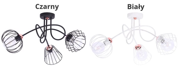LOFTTAKLAMPA METALL E27 LED