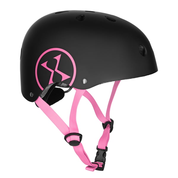 SVART-ROSA HJÄLM STORLEK XS(48-52CM) MTW001-1 NILS EXTREME