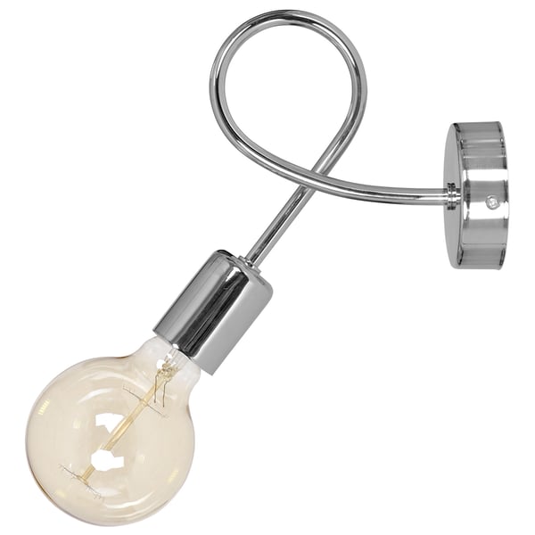 Original Edison Krom Loft Væglampe