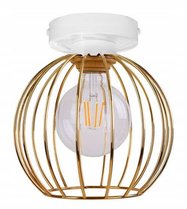 MODERNE LOFTSLAMPE GYLDEN TRÅDLAMPE LED