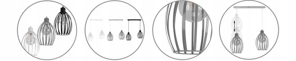 LOFTTAKLAMPA METALL E27 LED