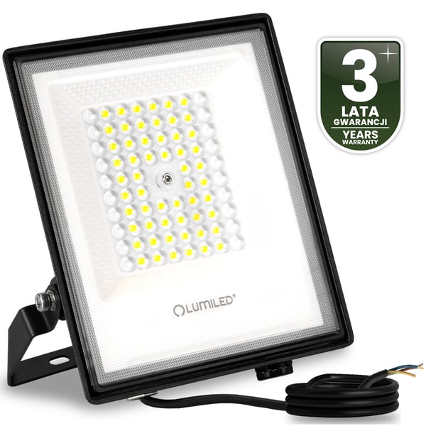 Ulkokäyttöinen LED-valaisimet BRIGHT vedenpitävä 50W 5500lm 4000K IP65 LUMILED