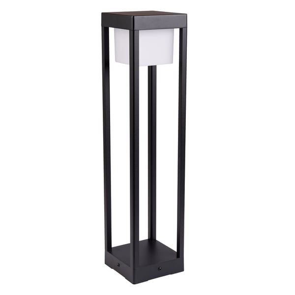Trädgårdslampa stolpe utomhus stående LED 12W 3000K 80cm svart QUERCUS LUMILED