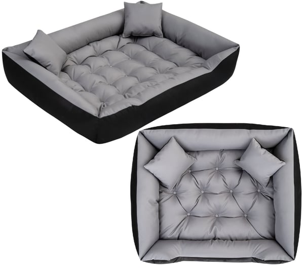 Hundeseng kennel ECCO 130x105 cm vandtæt grå Hundeseng kennel ECCO 130x105 cm vandtæt grå