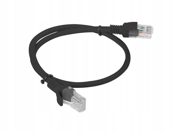 Lanberg UTP Patchcord Cat.6 0,25m Sort