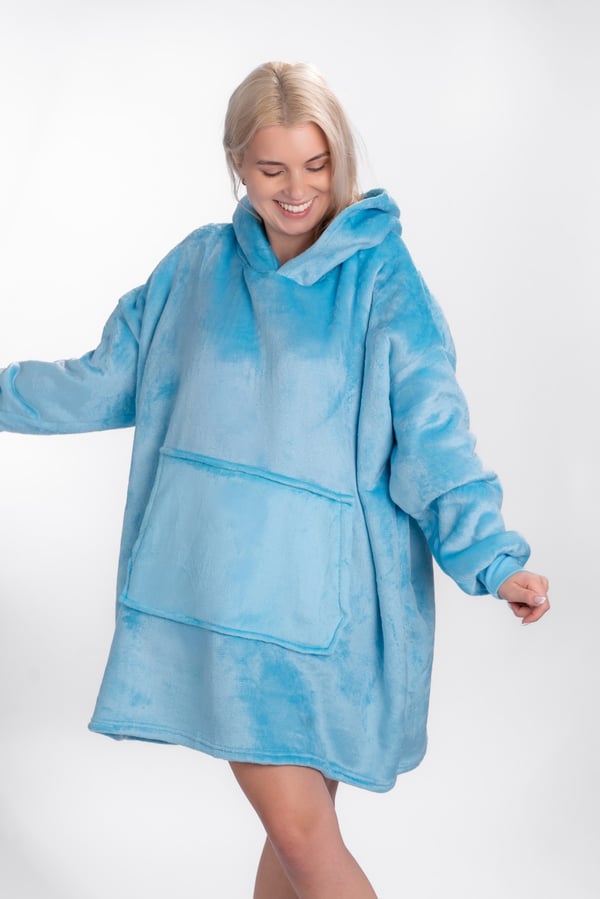 Tæppe sweatshirt tv lang dame herre tæppe sweatshirt sengetæppe gave til en pige