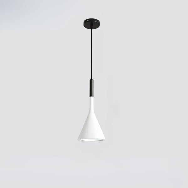 Loftslampe til køkken, spisestue, stue, lysekrone, hvid, moderne