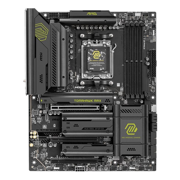 MSI MAG B850 TOMAHAWK MAX WIFI Bundkort