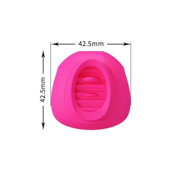 Lybaile ESTELLE hierontalaite rakkauden muotoisella päällä, pinkki