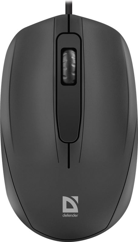 Defender Alpha MB-507 1000 dpi klickfri tyst trådbunden mus