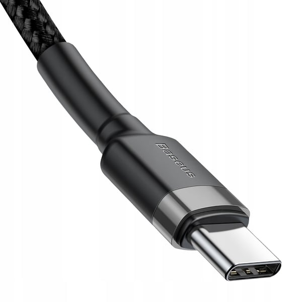 Baseus Cafule CATKLF-GG1 Pikalataus 3.0 3A USB-C PD 2.0 -kaapeli 100 cm ja 60 W:n pikalataustuki
