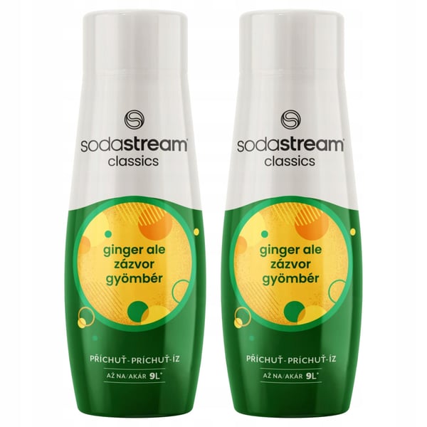 Sirapkoncentratjuice SodaStream Ginger Ale 2 st.