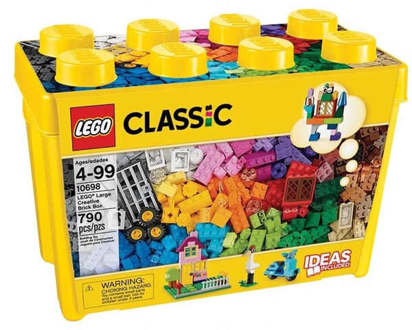 10698 - Lego Classic - LEGO® Kreative Klodser, Stor Æske