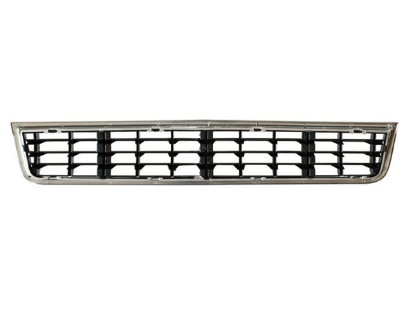 Audi A4 B6 00-04 kølergrill i kofangeren, KROM, midterste