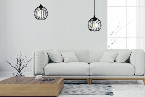 MODERNE LOFTHÆNGELAMPE MED TRÅD