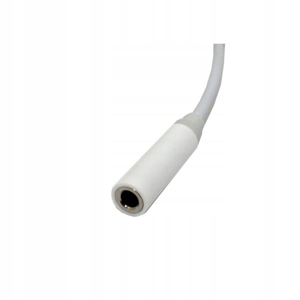 Lydadapter 3,5 mm jackstik med DAC til USB C Type-C Hvid