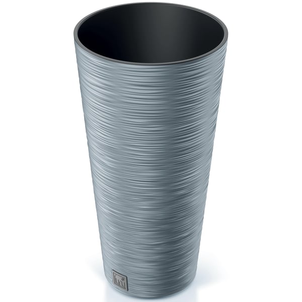 Furu Slim DFRH250 rund blomkruka, 25x48 cm, betongfärg