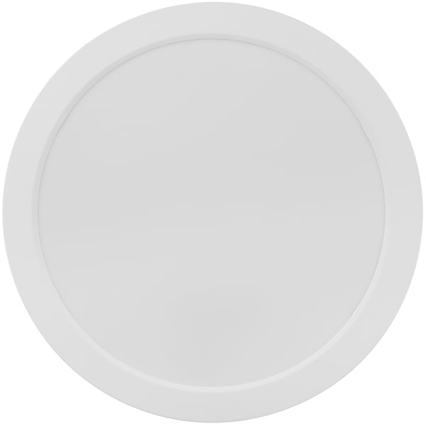 Taklampa inbyggnadsmontering LED 24W rund 4000K GLOW vit LUMILED