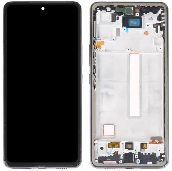 Samsung Galaxy A53 5G A536 LCD-skærm og berøringsskærm Incell sort ramme