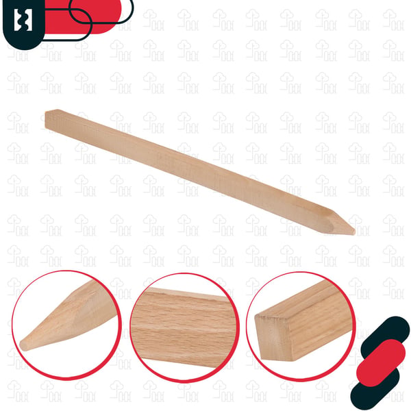 KOTARBAU® tomatstokke til grøntsager havestottes 25 cm sæt à 5 stk