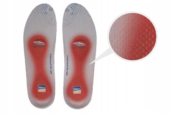 AG756 WOLY sport dynamiske 3D skoindlæg 37