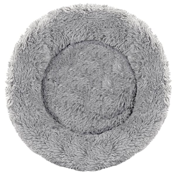 Seng shaggy 80cm lysegrå