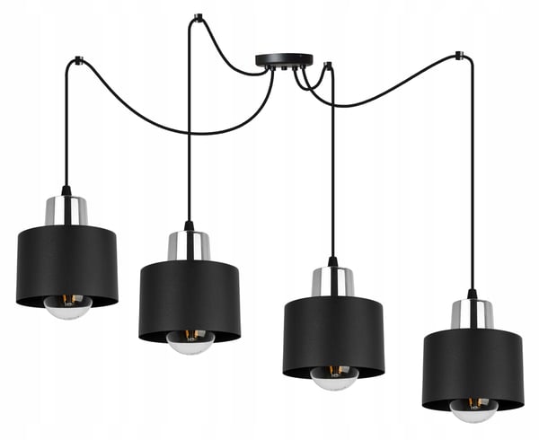 MODERNI KATTOVALAISIN MUSTA LED-VALAISIN