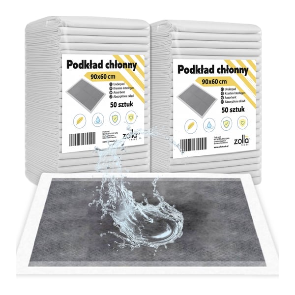 COAL absorberande hygienbindor 90x60 cm 100 st