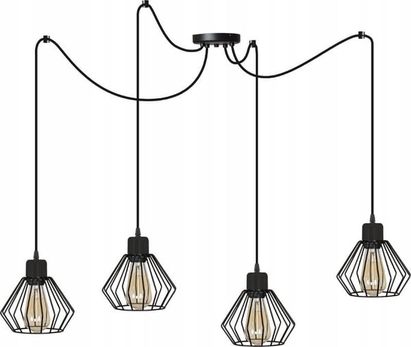 Lofthængende lampe Spider lysekrone Loft Diamond