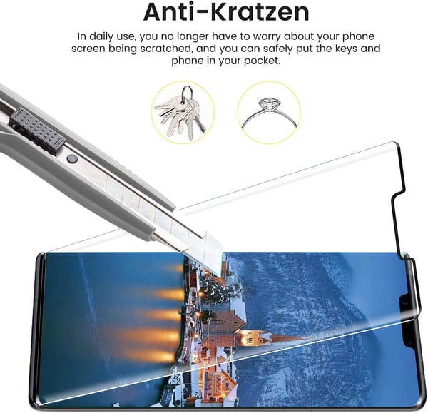 Hærdet glas til Huawei Mate 30 Pro 2 stk.