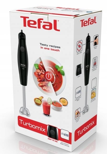 Tefal Turbomix HB121838 sekoitinvarras musta 350W, 2 terää