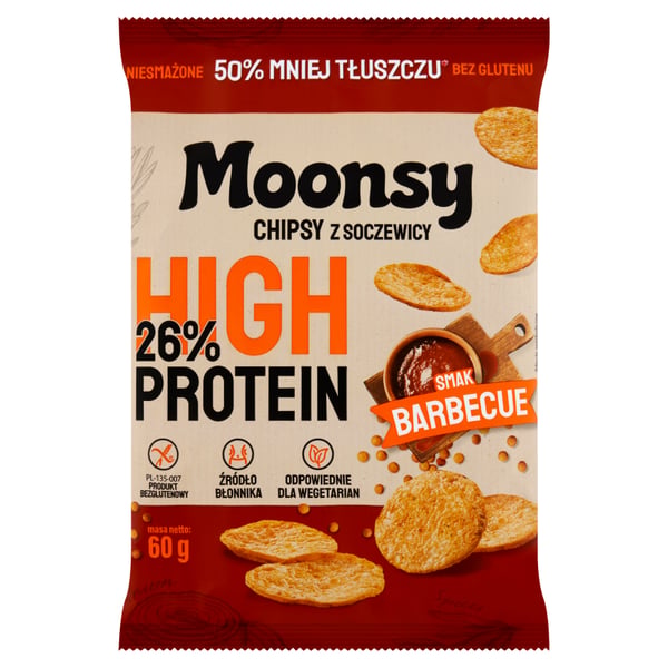 Moonsy BBQ linssilastut 60g